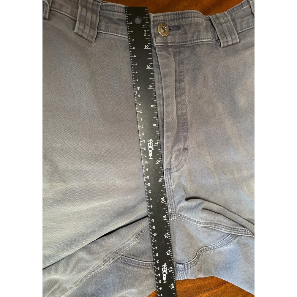 Duluth Trading Company Mens Size 38 Gray Flex Fire Hose Cargo Shorts Relaxed Fit - Picture 4 of 13